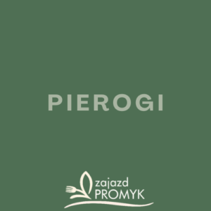 PIEROGI RUSKIE OKRASZONE SMAŻONĄ CEBULKĄ I SKWARKAMI Z BOCZKU